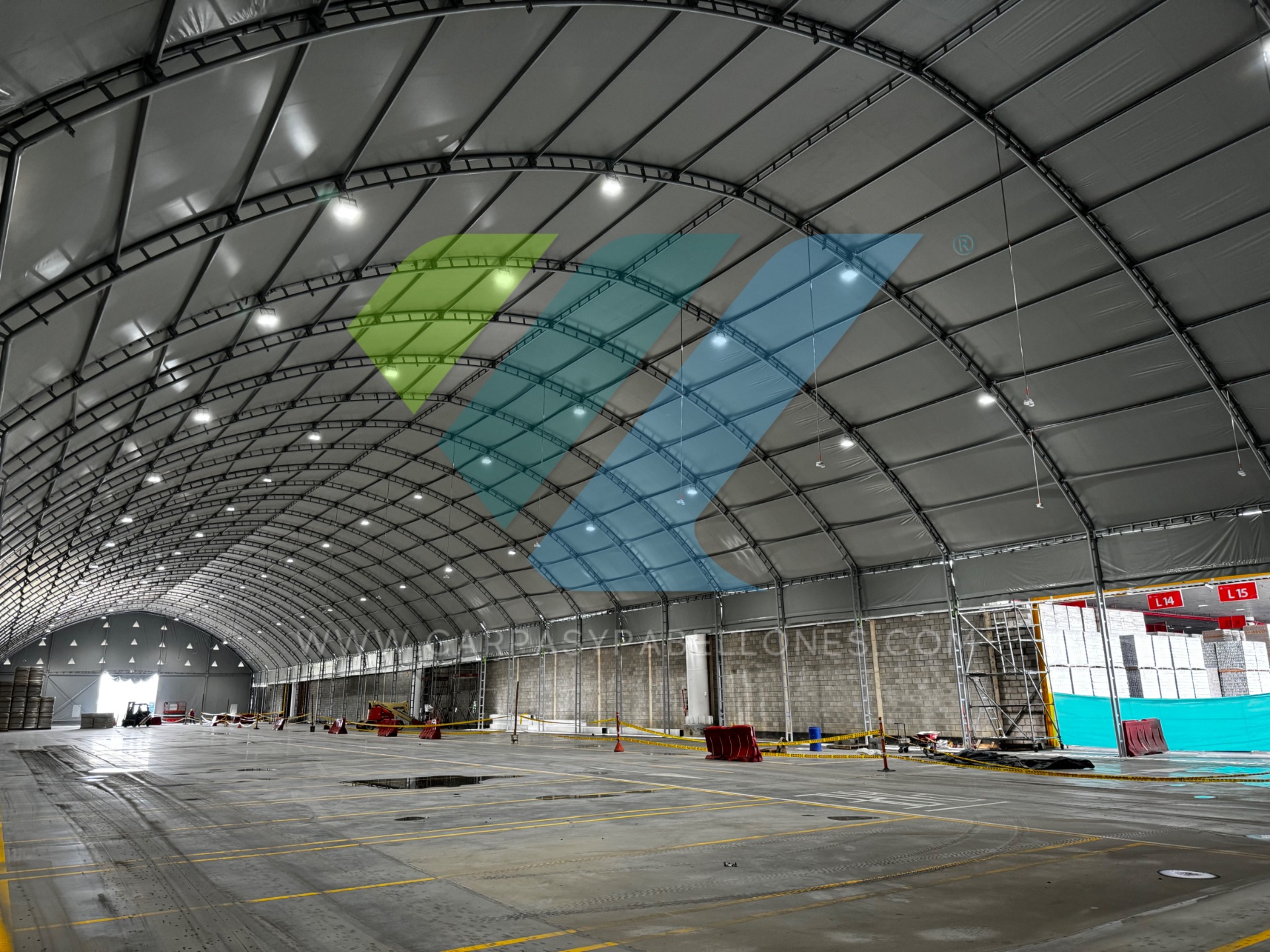 Bodegas industriales modulares