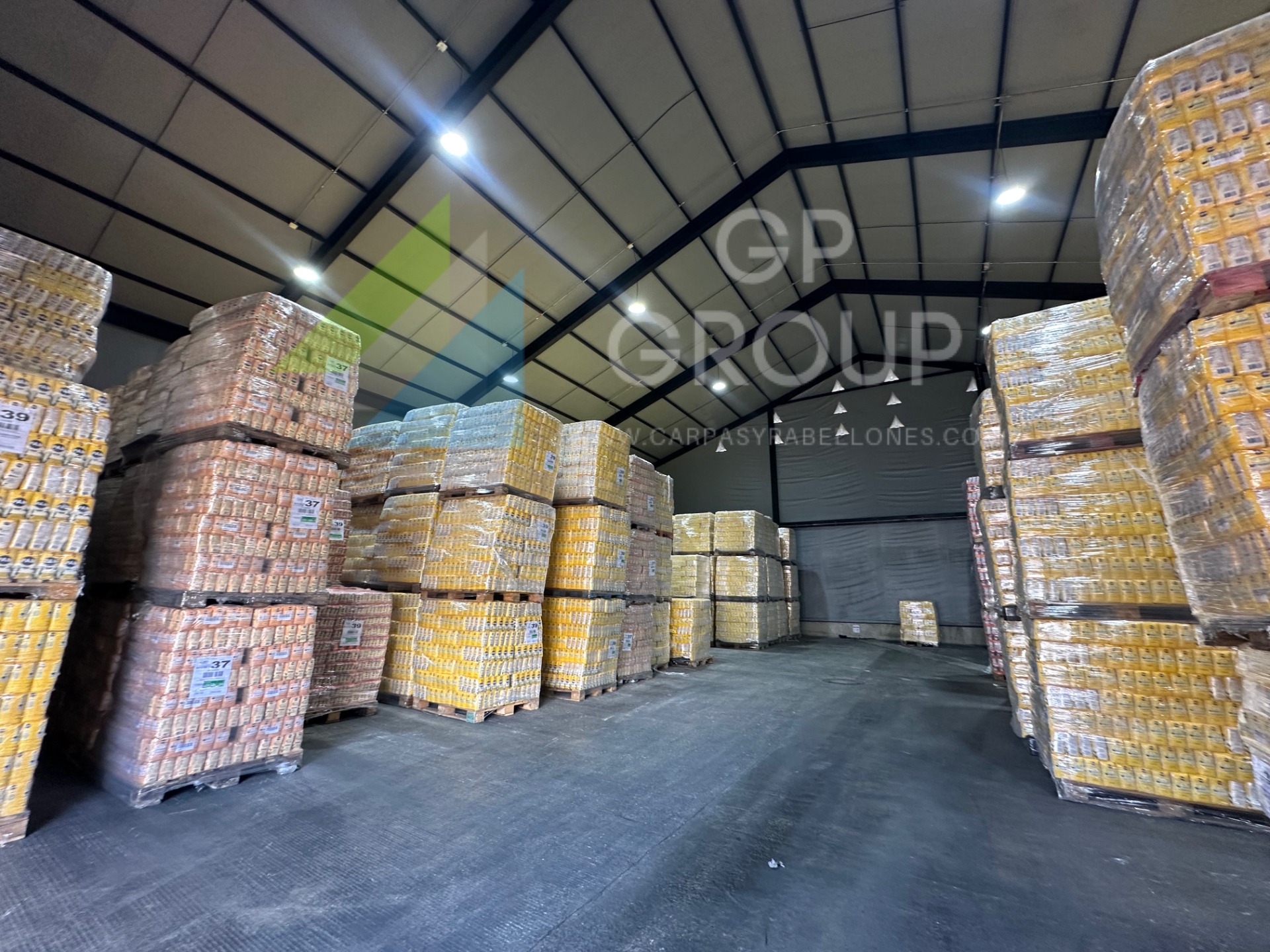 Bodegaje industrial cubierto